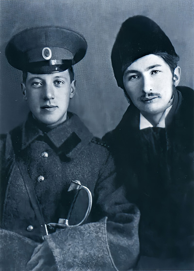 Николай Гумилёв и Сергей Городецкий
