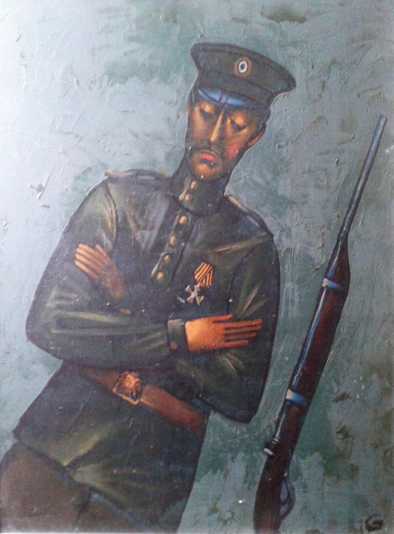 Убитый солдат. Н. С. Гумилёв