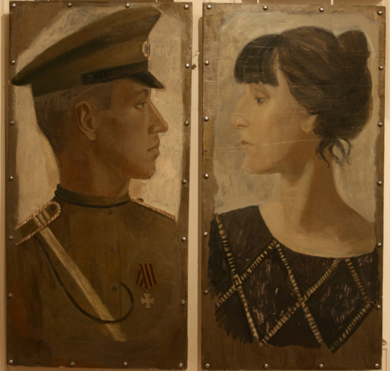Анна Ахматова и Николай Гумилёв
