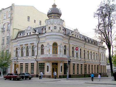 Дом Черновой на Большой Садовой, где в 1921 году располагалась театр-студия